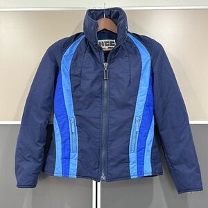 Vintage HCC Henri Charles Colsenet Winter Ski Wear Jacket Size 42, Zip Up